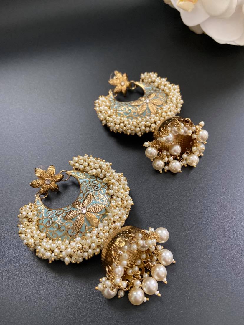 Chandbali Jhumkas