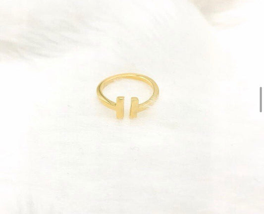 ring trendy jewelry fashion teenager adjustable gold