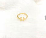 ring trendy jewelry fashion teenager adjustable gold 