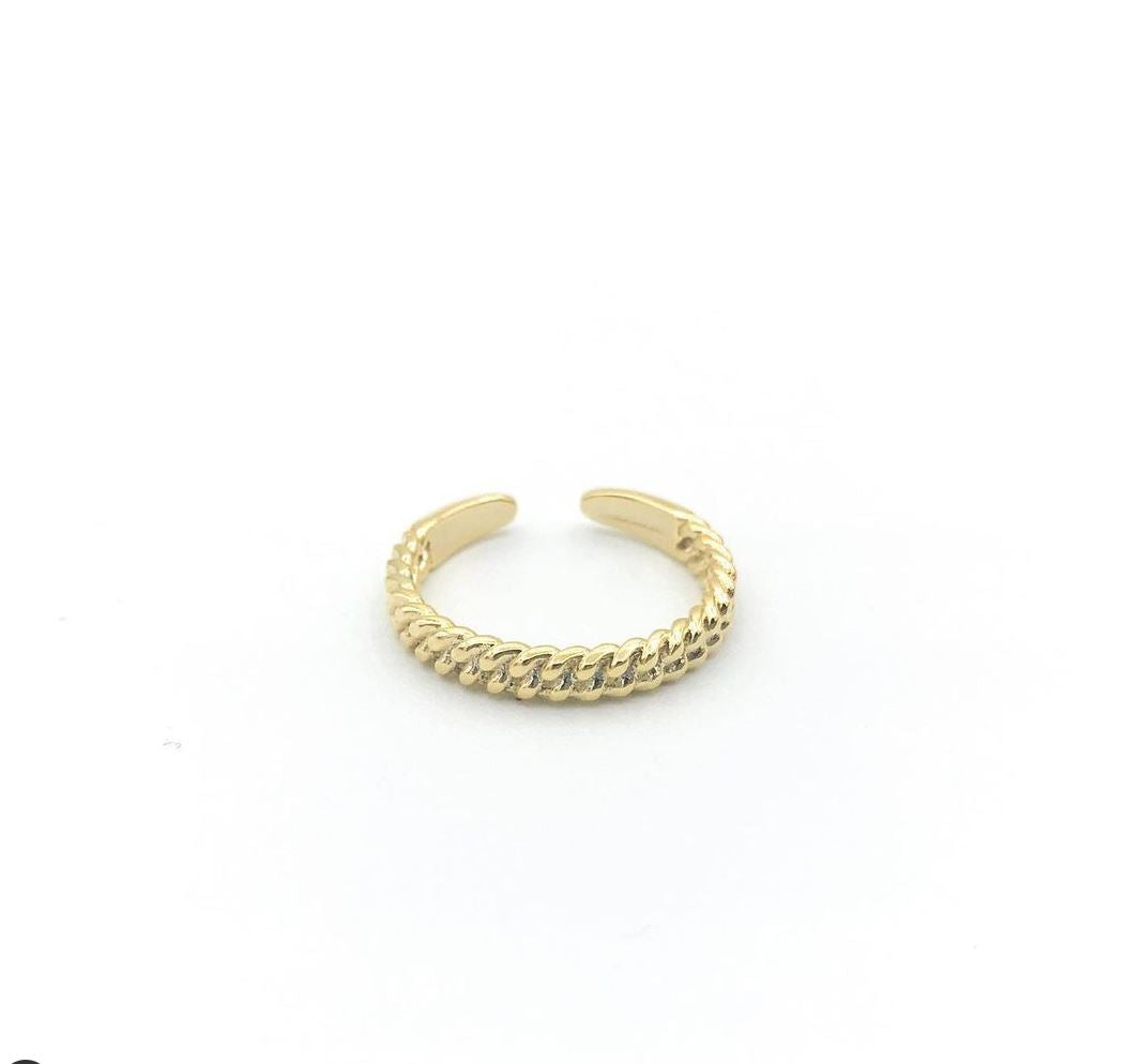 gold plated ring high quality fashion trendy jewelry