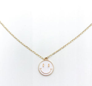smiley face necklace jewelry fashion trendy