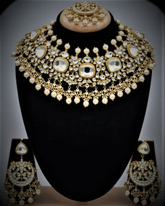 Phool Choker Necklace Set - Made to Order only