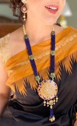 Long Matinee Length Reversible Pendant Necklace