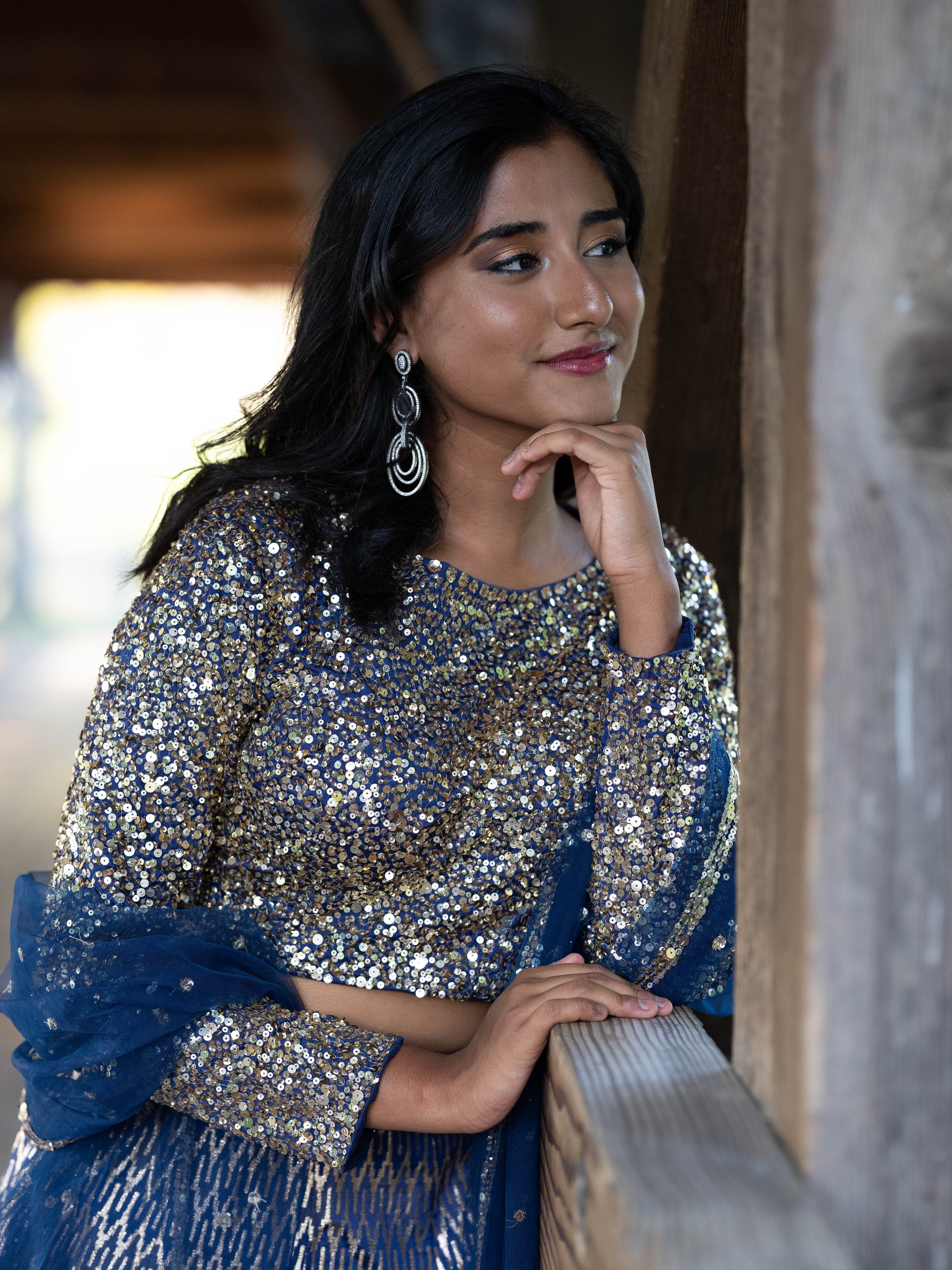 Chandelier earrings