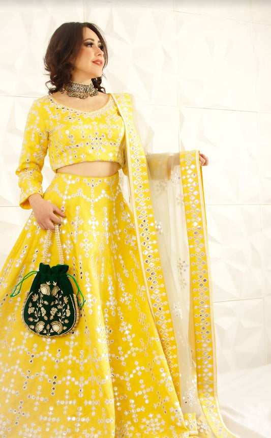 Silk Lehenga Choli
