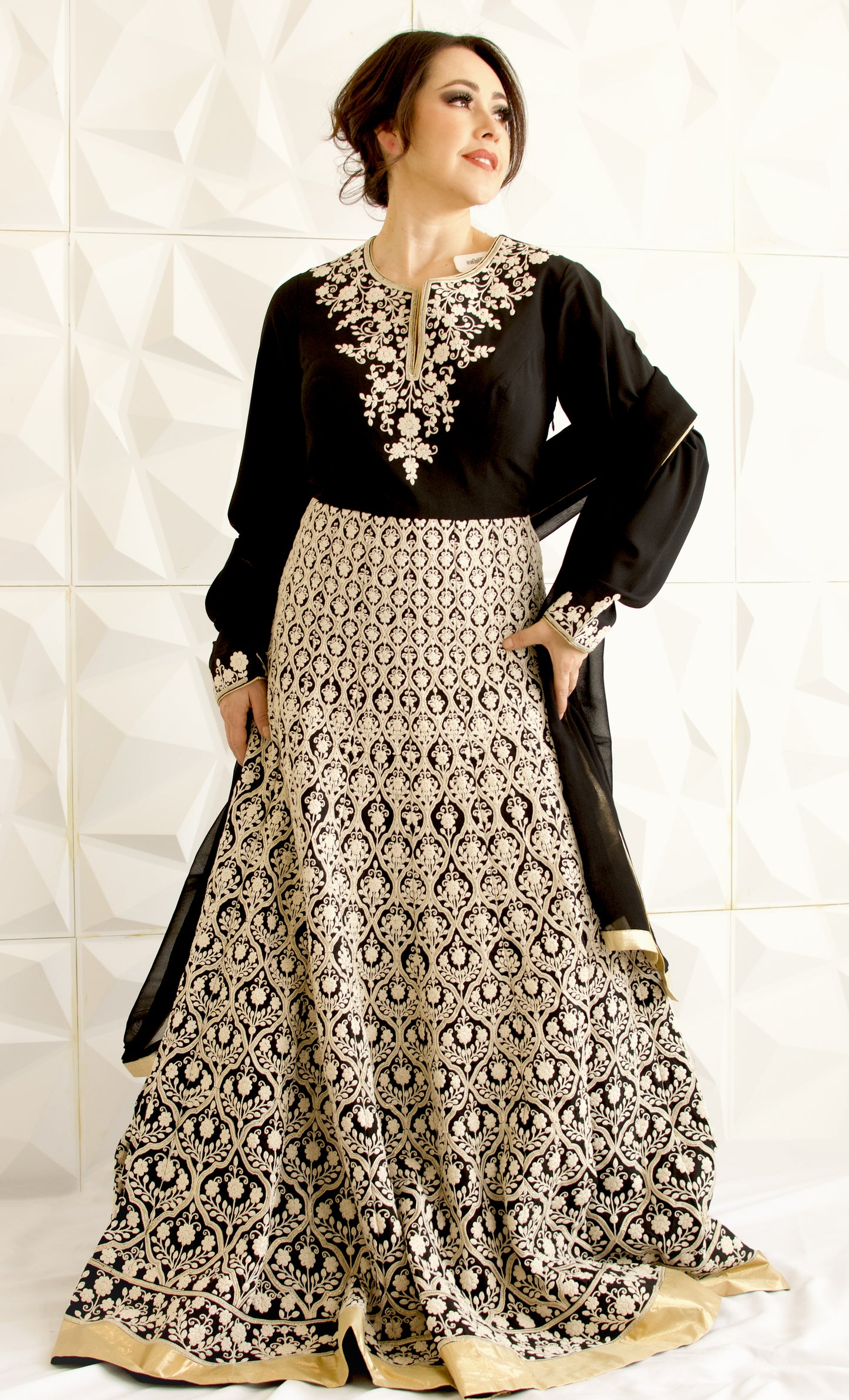 Black Anarkali Suit
