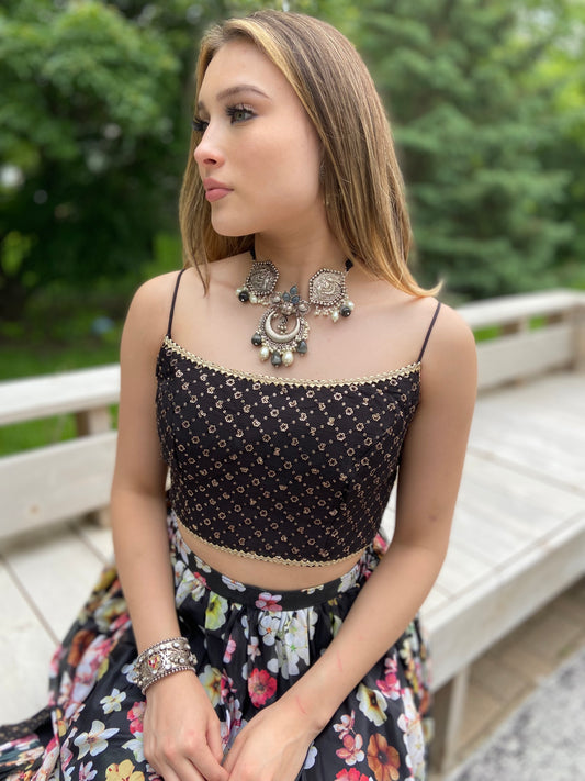 German Silver Choker Set