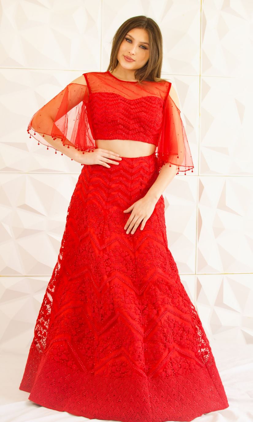 Red Lehenga Choli