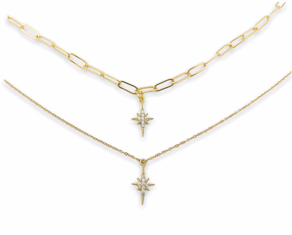 star necklace trendy fashion jewelry 