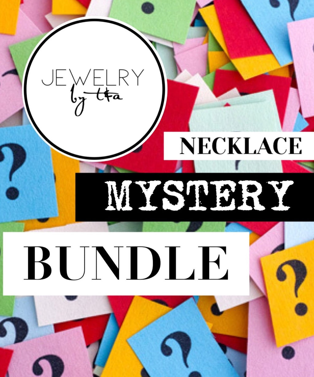 mystery  bundle necklace trendy pintrest jewelry gold
