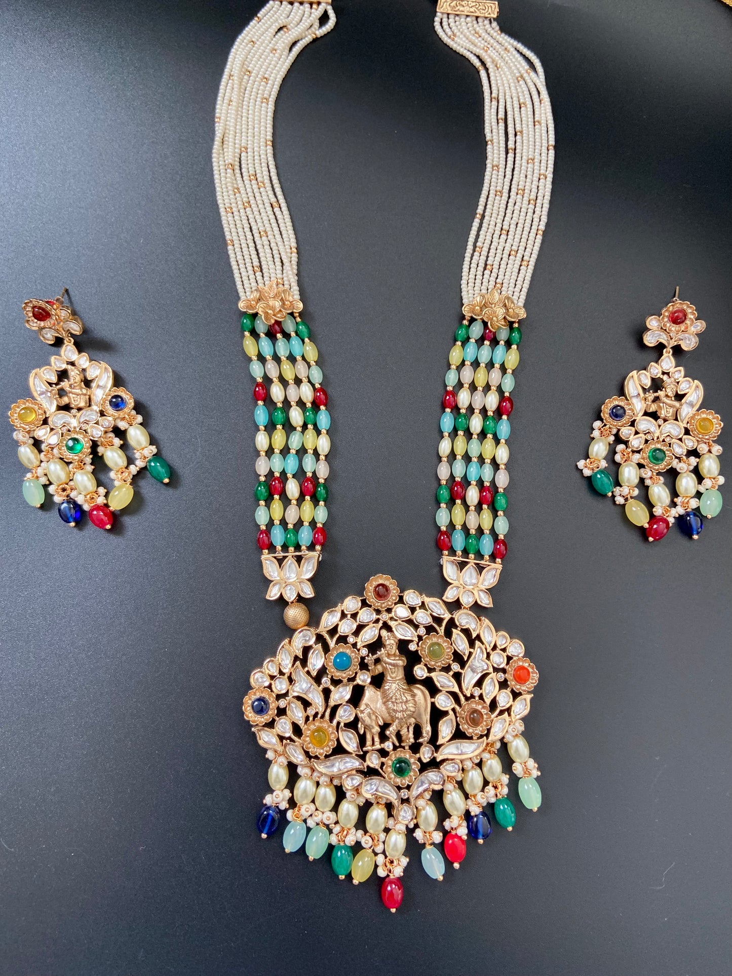 Krishna Pendant Set