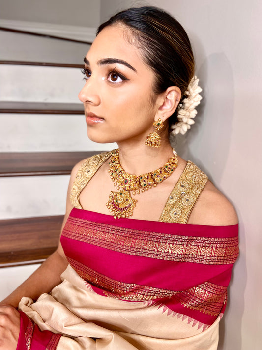 Peacock Necklace Set