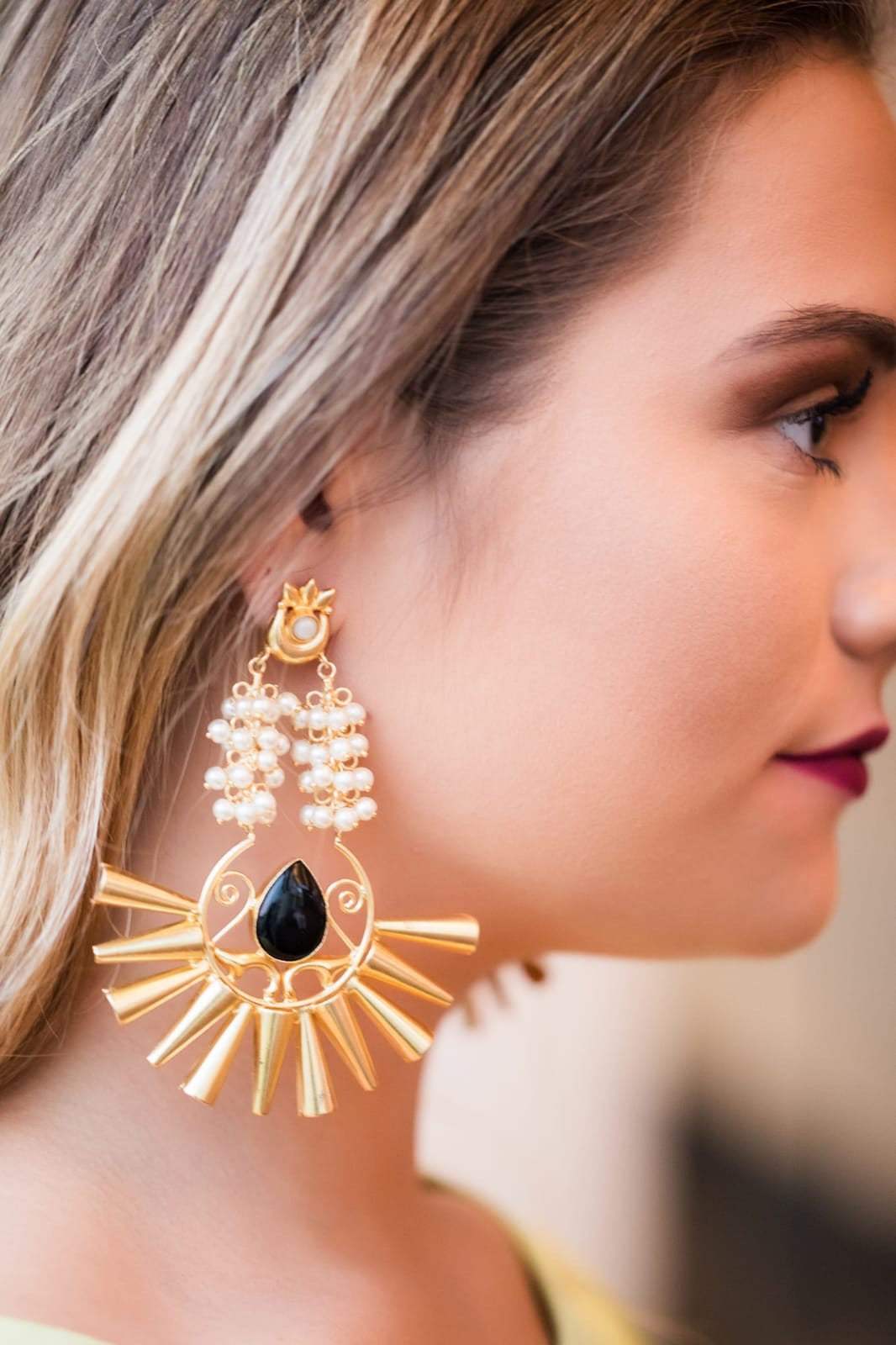 Fusion earrings for women