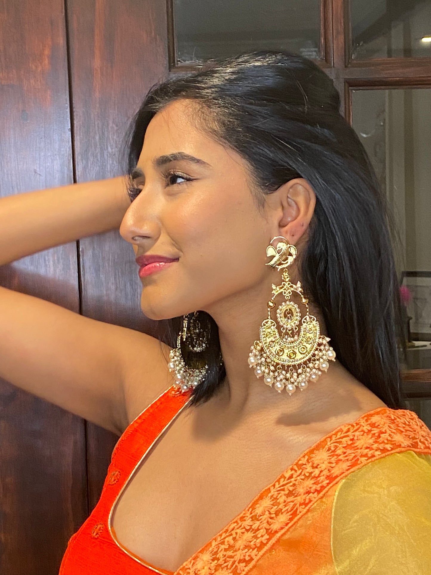 Bird Motif Earrings