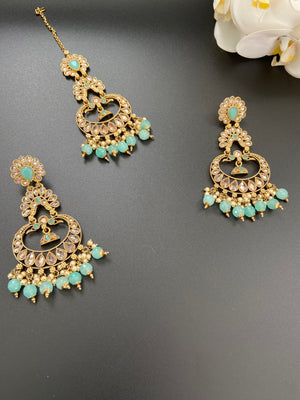 Enchanting Earring Tikka Set