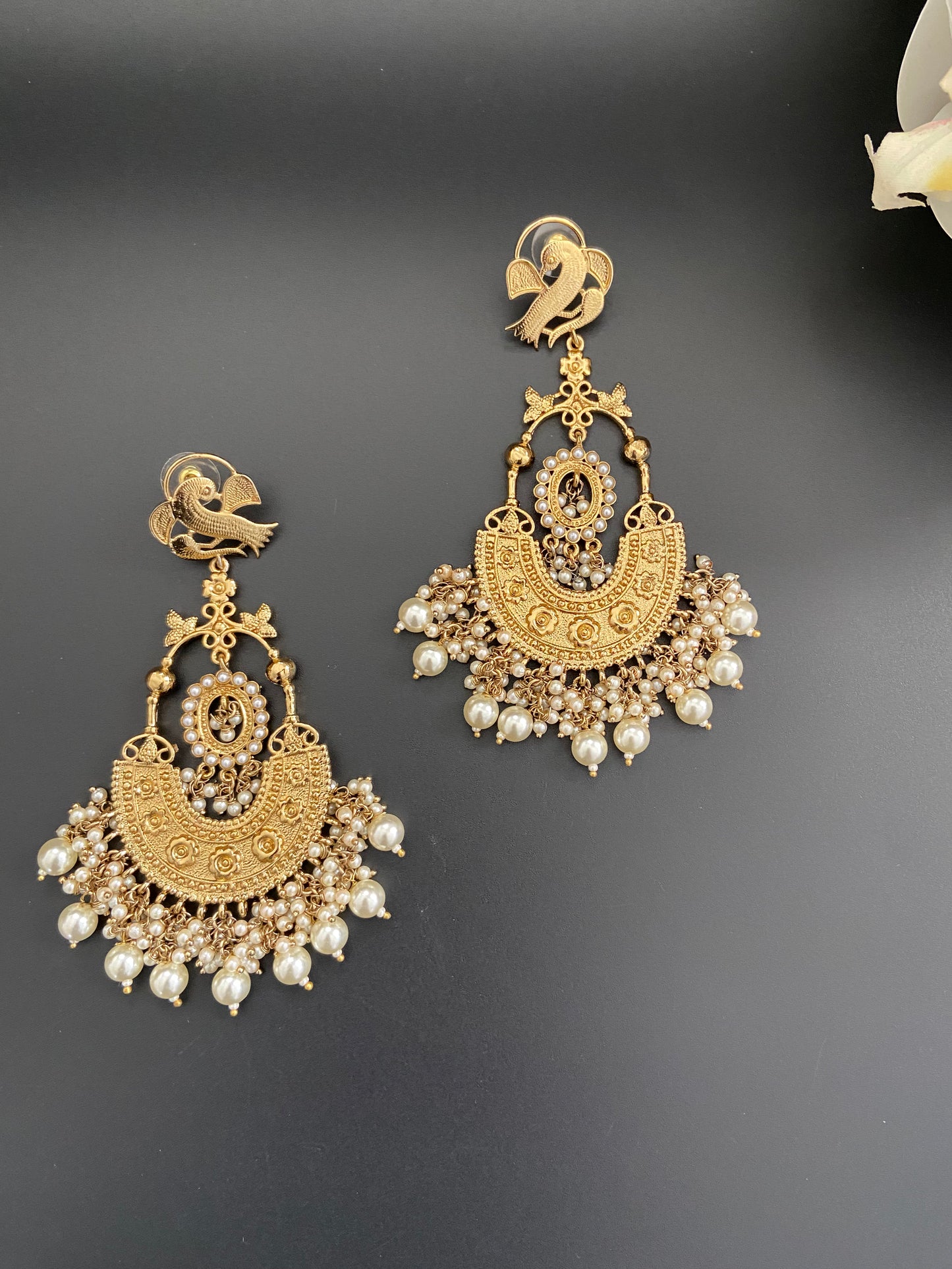 Bird Motif Earrings