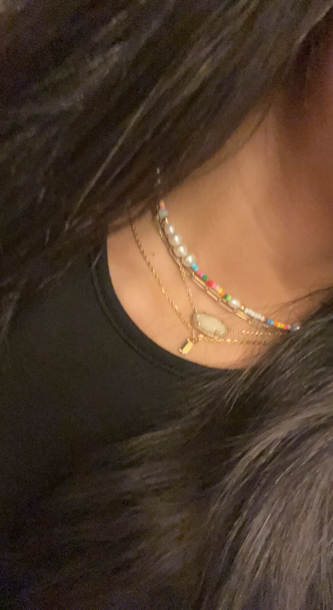 Mixed Colorful Beaded Necklace