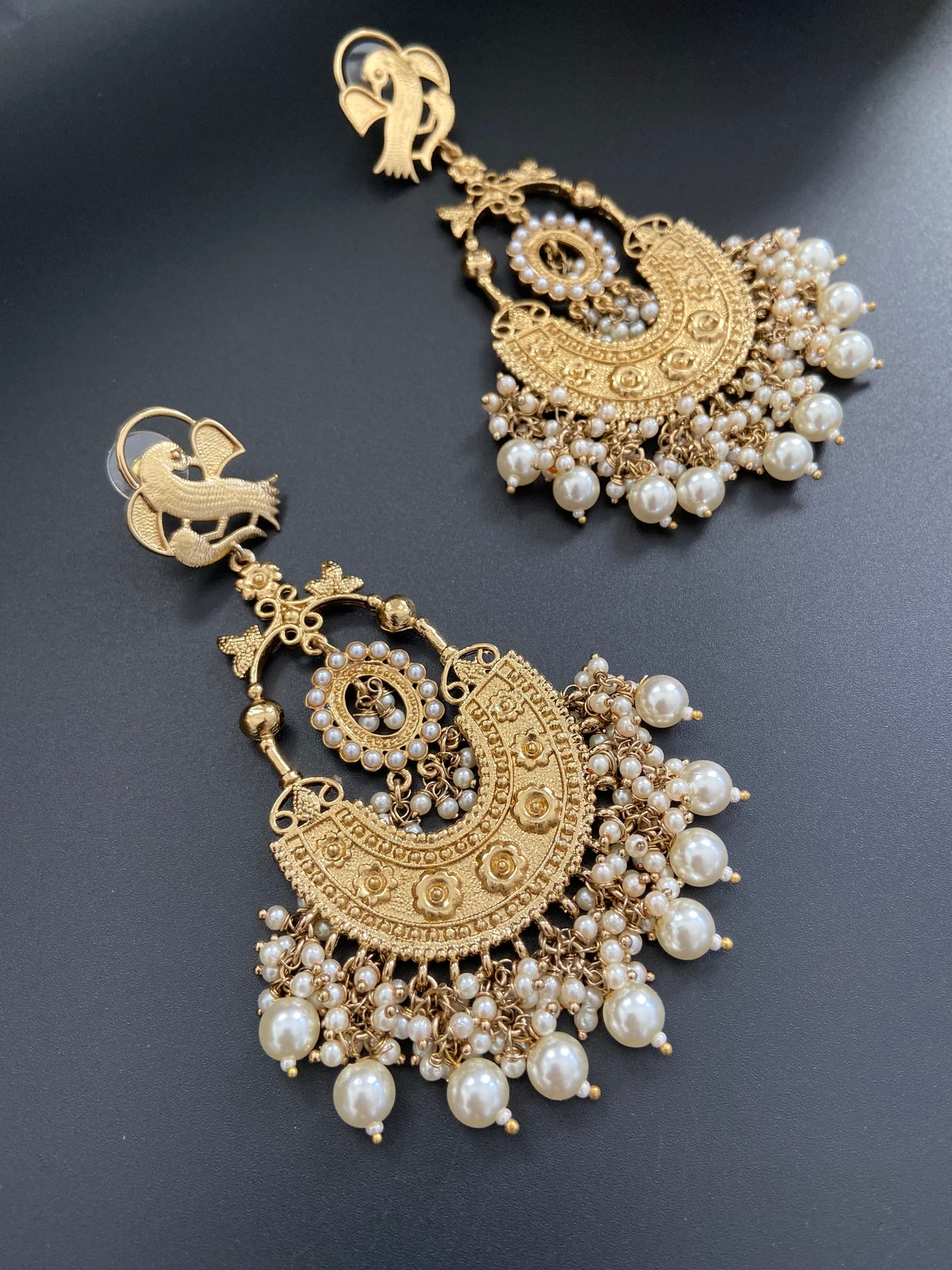 Bird Motif Earrings