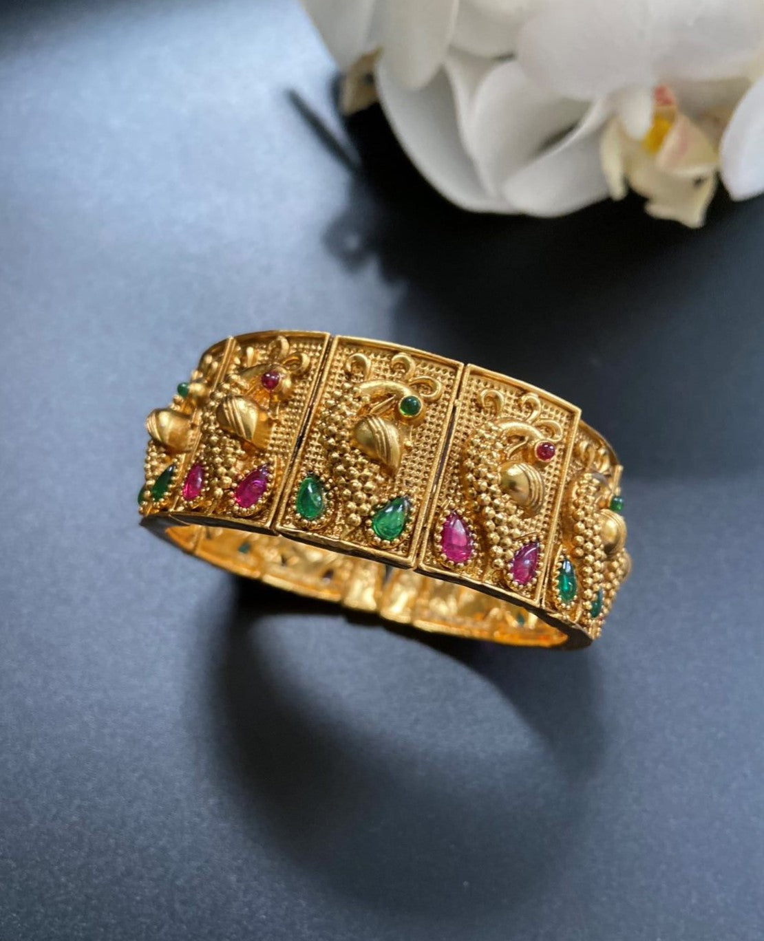 Peacock Bangle - Pre festive edit